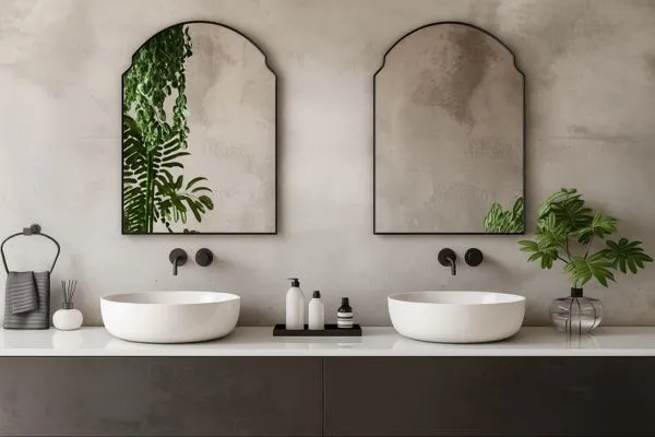 آینه دکوراتیو مناسب سرویس بهداشتی و حمام