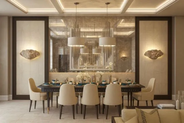 کاربرد آینه دکوراتیو در زیباسازی فضا