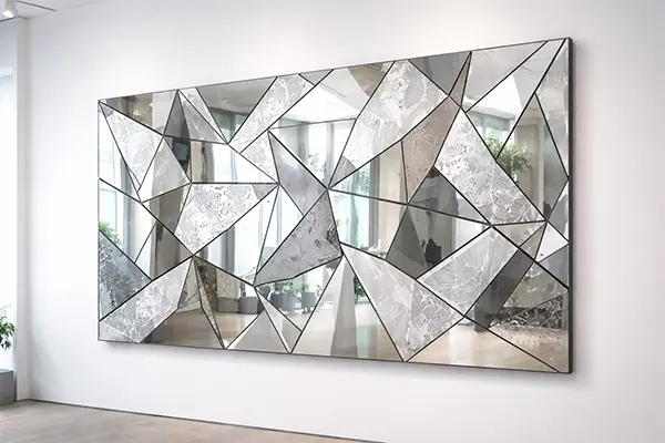 ترکیب آینه با هنر (Mirror as Art)