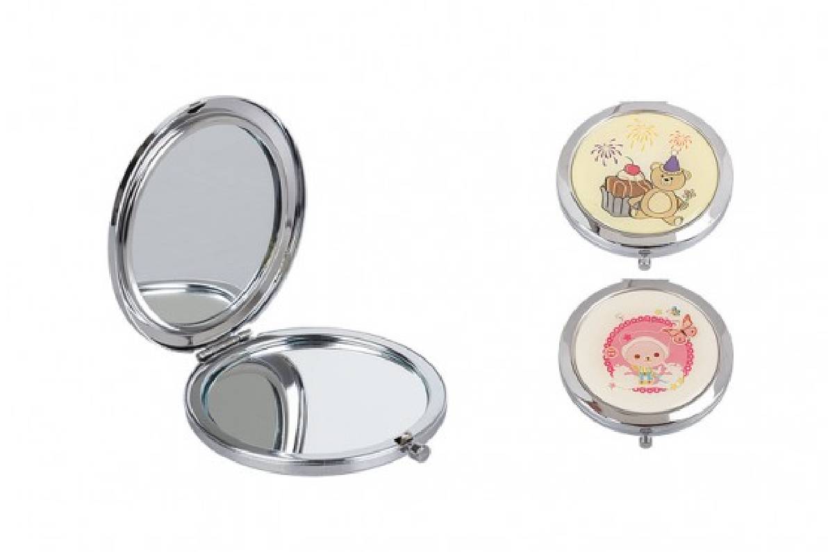 آینه گرد  فانتزی جیبی