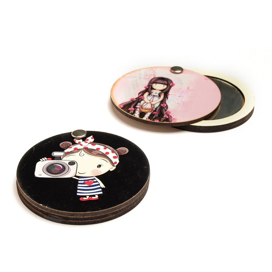 کاربرد های آینه گرد جیبی