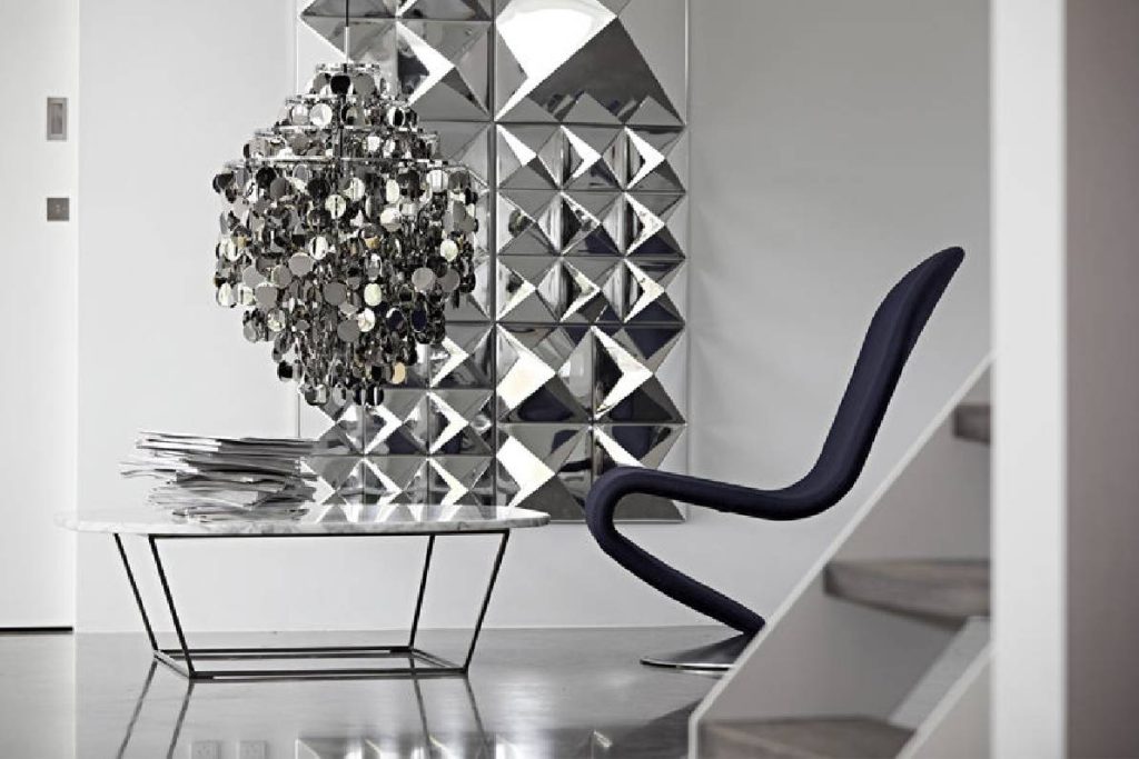 آینه دکوراتیو در دکوراسیون مدرن