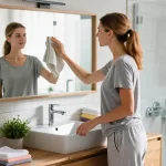 راهنمای حرفه‌ای تمیز کردن آینه بدون خط و لکه